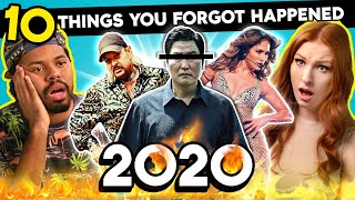 10 Things You Forgot Happened In 2020 | Adults React