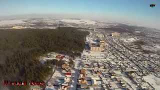 FPV полёт над городом