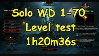 Solo WD 1-70 Level test 1h20m36s