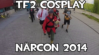 Team Fortress 2 Swedish Cosplay group @ NÄRCON SUMMER 2014