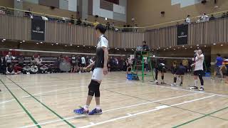 2019 타라니스컵 배드민턴대회 남복준자강 결승 황민준/김동헌 vs 하병욱/채진영