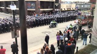 Boston Firefighter Lt. Ed Walsh Funeral Procession 02