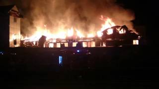 Пожар в гостиницах У Михалыча и Орхидея. Воронеж. 5 ноября 2015 года