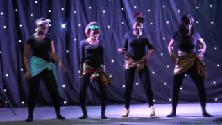 Dancing to iSing by Victizzle during IFCS Praise and Drama Night 2012