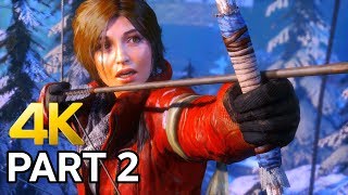 Rise of the Tomb Raider Gameplay Walkthrough Part 2 (PC 4K 60FPS)