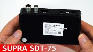 Телевизионная приставка SUPRA SDT-75 (DVB-T/T2)