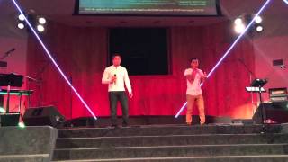 1st BNCA Youth Meet - Nepali Christian Rap Song by Nisana Koirala & Tek Thapa 2015