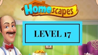 HOMESCAPES GAMEPLAY LEVEL 17
