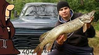 Вот и начался Осенний Жор Хищника на реке Сок Крупные Окуни, Щука, Голавль