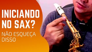 Começando AGORA no Saxofone? Faça ISSO! | Trecho de LIVE | Elias Coutinho