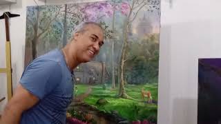 Dando profundidade a um quadro com a técnica da Veladura
