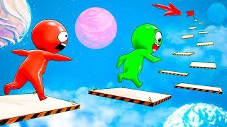 САМЫЙ СЛОЖНЫЙ СКИЛЛ ТЕСТ! ПРОШЛИ БЕЗУМНЫЕ ИСПЫТАНИЯ В КОСМОСЕ! УГАРНЫЕ ПРИКЛЮЧЕНИЯ В HUMAN FALL FLAT