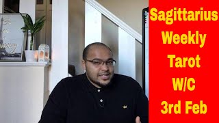 Sagittarius Weekly Tarot ** It's TIME TO LET GO ** 3rd - 9th February 2020! #Tarot