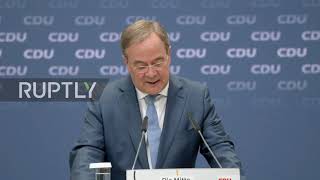 Germany: Laschet outlines plan for first 100 days in office in bid to reverse polls trend