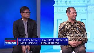 Korupsi Menggila, Picu Ekonomi Biaya Tinggi di Era Jokowi