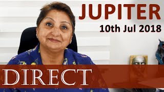 Jupiter Goes Direct 10th Jul 2018 - Intelligence To Mastermind The Eclipses Period