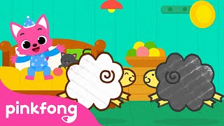 Bee, Bee, Corderito | Animales de la Granja | Canciones para Pintar |Pinkfong Canciones Infantiles