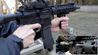 TOP JAPAN M4CARBINE shell ejecting test