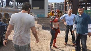 GTA 5 - Modded Cutscenes - Compilation 2 (Harley Quinn and 2B)