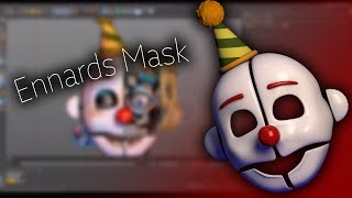 [C4D] Ennard Timelapse PT.1 (Mask)
