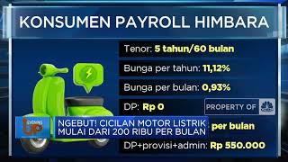 Ngebut! Cicilan Motor Listrik Mulai Dari 200 Ribu Per Bulan