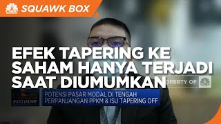 Panin AM: Efek Tapering ke Saham Hanya Terjadi Saat Diumumkan