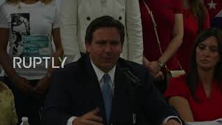 USA: Florida governor DeSantis vows to offer internet service to Cubans amid anti-govt protests