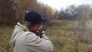 Вепрь Супер Спорт 223rem. пробная стрельба по гонгу 50м.