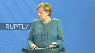 Germany: "Enormous difference" between me and SPD's Scholz says Merkel