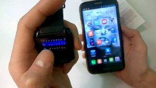 Bluetooth Smartwatch U watch U8 / Умные часы и ПО для Android / BT Notification