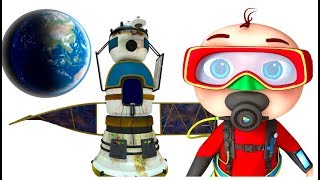 Zool Babies Finding Satellite Underwater | Cartoon Animation Series | Videogyan Kids Shows