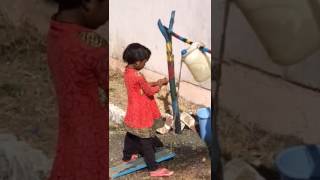 Tippy tap is basically play-way of hand wash Sehore M.P.