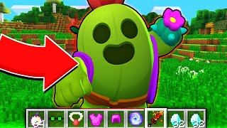 Minecraft NOOB vs SPIKE Brawl Stars in Minecraft!