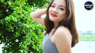 Hành trang giã từ - LK nhạc sống rumba gái quê - Người mẫu 2k2 xinh lung linh .