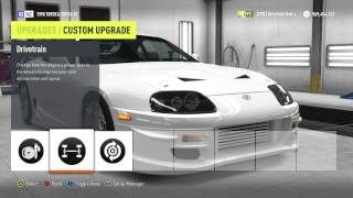 Forza Horizon 2 (X360) : Toyota Supra Build w/ Test Drive