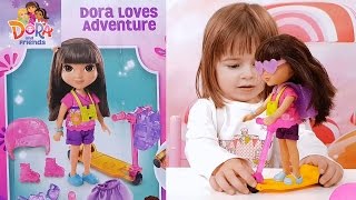 ✿ ДАША Путешественница на САМОКАТЕ и КОНЬКАХ Dora and Friends Scooter & Rollers