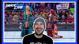 Reaction | ASUKA & CHARLOTTE Face To Face!!! | WWE Smackdown Live March 13, 2018