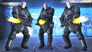 INVISIBLE JUGGERNAUT ARMOUR SUPER SOLDIERS! (GTA 5 Doomsday Heists DLC)
