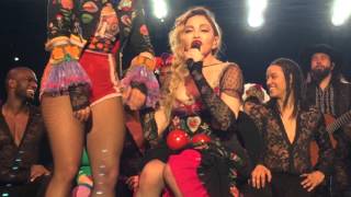 Madonna "Speech / Who's That Girl" Rebel Heart Tour Mexico City 07/01/16' HD'