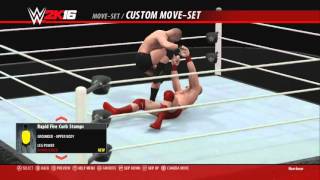 WWE 2K16 DLC Moves