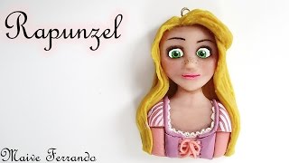 Disney's Rapunzel from Tangled - Polymer Clay Charm/Pendant Tutorial