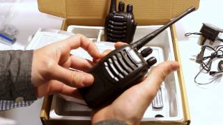 Baofeng Walkie Talkie Review - Safety Warning and Test