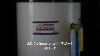 U.S. Craftmaster Water Heater (Natural Gas - PHOTOS ONLY)