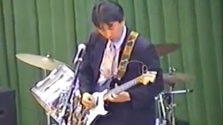 High school teacher played Yngwie Malmsteen.2001.酒田工業高校.酒工祭Live