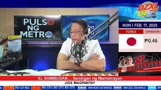 XL SUMBUNGAN... Sandigan ng Mamamayan - 02/17/2020- 6:30 - 7:00 P.M