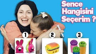 HANGİSİNİ SEÇERİM CHALLENGE - Bil bakalım hangisini seçtim !!