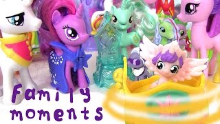 Май Литл Пони Мультик MLP Family Moments Мультики для Детей #Пони Игрушки