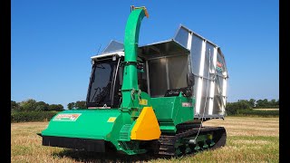 Loglogic Softrak 120 Heather Harvesting for biomass to bio-energy conversion