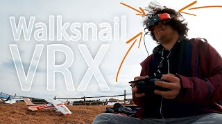Цифра за пять копеек. Нашлёпка Walksnail на аналоговых очках. [WS VRX Stock Test]