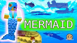I'm A Mermaid - Cookieswirlc Minecraft Game Let's Play Swimming Underwater Oceancraft Gaming Video